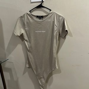 Missguided Bodysuit Tee